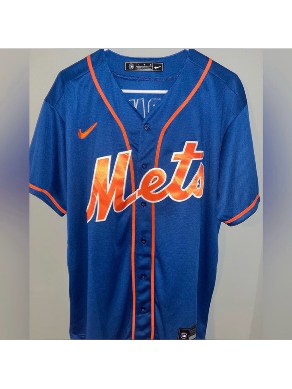 New York Mets Blue #20 Pete Alonso Authentic Nike MLB Baseball Jersey